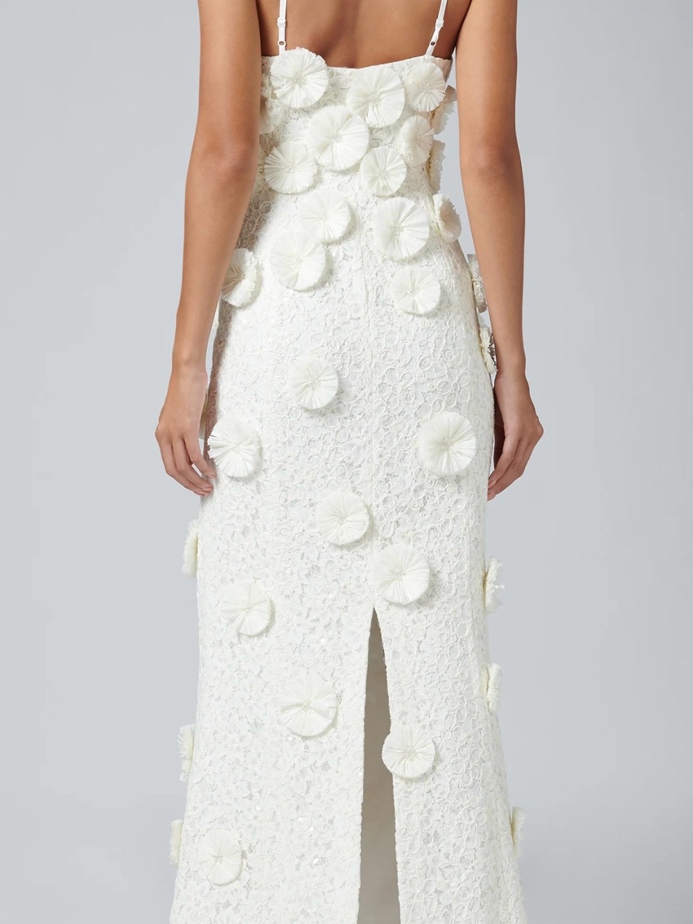 Maven Floral Raffia Gown - Picture 2 of 6